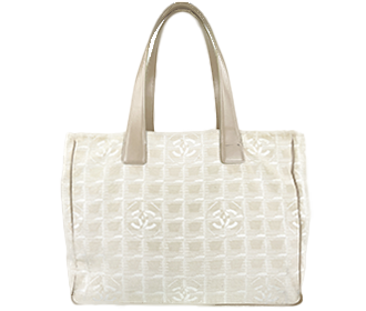 ニュートラベルライン ナイロンジャガード ベージュ トートバッグ