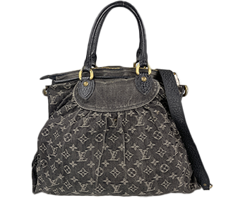 モノグラム デニム ネオカヴィGM ブラック 2WAY ハンドバッグ M95352