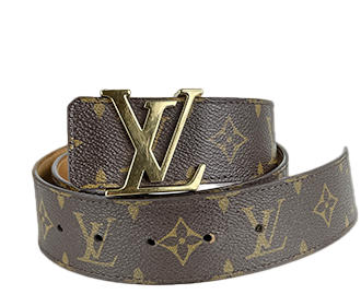 モノグラム サンチュール レザー ブラウン ベルト M9608