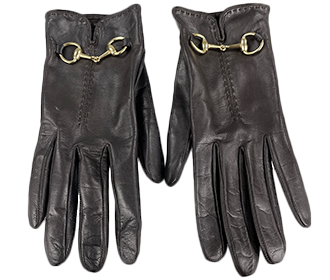 ホースビット レザー ブラウン グローブ 手袋