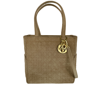 カナージュ ナイロン ブラウン 2WAY トートバッグ