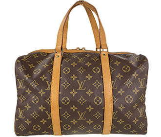 モノグラム サック スープル35 ブラウン ボストンバッグ M41626