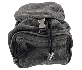 ウール グレー リュックサック
