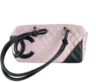 カンボンライン レザー ピンク ショルダーバッグ