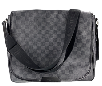 ダミエ グラフィット ダニエルMM グレー ショルダーバッグ N58029