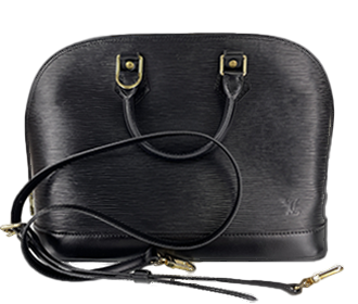 エピ アルマ ノワール ストラップ付き ハンドバッグ M52142