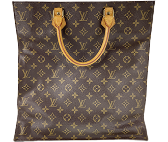 モノグラム サックプラ ブラウン トートバッグ M51140