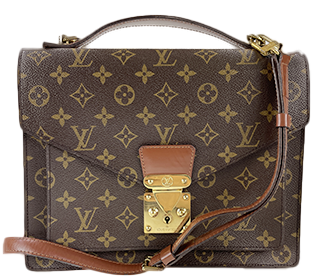 モノグラム モンソー ブラウン 2WAY ハンドバッグ M51185