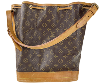 モノグラム ノエ ブラウン ショルダーバッグ M42224