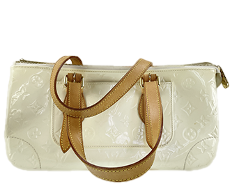 モノグラム ヴェルニ ローズウッドアベニュー  ペルル ショルダーバッグ M93508