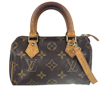 モノグラム ミニスピーディ ブラウン 2WAY ハンドバッグ M41534