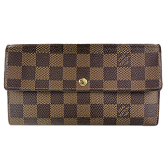 ダミエ エベヌ ポルトフォイユ サラ ブラウン 長財布 N61734