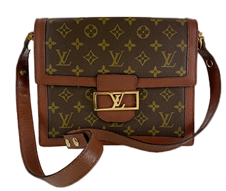 モノグラム サック ドーフィーヌ ブラウン 2WAY ショルダーバッグ M51410