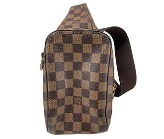 ダミエ エベヌ ジェロニモス ブラウン ボディバッグ N51994