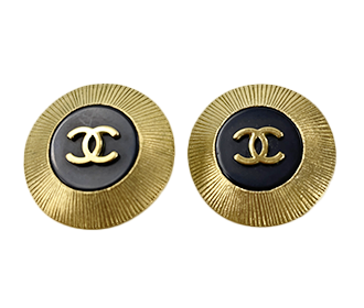 CCロゴ 95C ゴールドメッキ ゴールド イヤリング