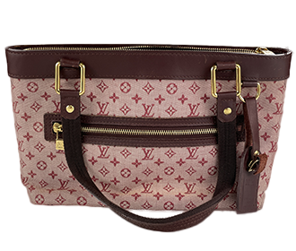 モノグラム ミニ ルシーユPM キャンバス レザー スリーズ ハンドバッグ M92678