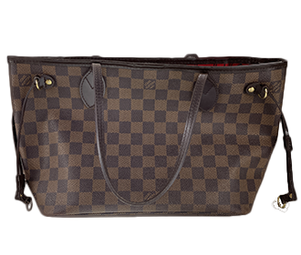 ダミエ エベヌ ネヴァーフルPM ブラウン トートバッグ N51109