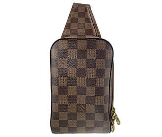 ダミエ エベヌ ジェロニモス ブラウン ボディバッグ N51994