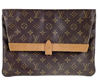 モノグラム ポシェット プリアント ブラウン セカンドバッグ M51805