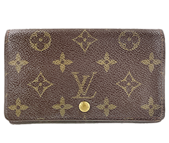 モノグラム ポルトフォイユ トレゾール ブラウン 二つ折り 財布 M61736