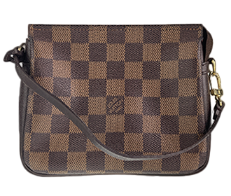 ダミエ エベヌ トゥルース メイクアップ ブラウン ポーチ M51982