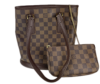 ダミエ エベヌ マレ バケット ブラウン トートバッグ N42240