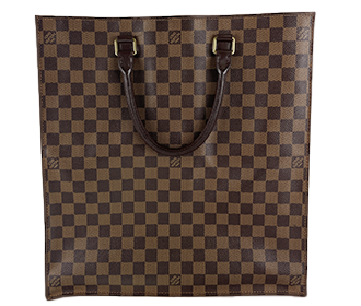 ダミエ エベヌ サック プラ ブラウン トートバッグ N51140