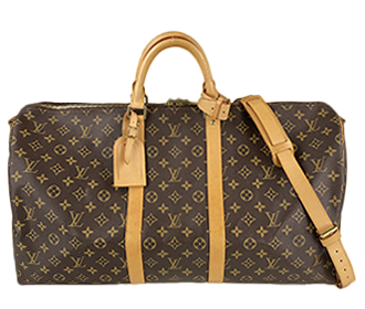 モノグラム キーポル バンドリエール55 ブラウン ボストンバッグ  M41424