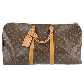 モノグラム キーポル55 ブラウン ボストンバッグ M41424