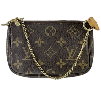 モノグラム ミニ ポシェット アクセソワール ブラウン ポーチ M58009