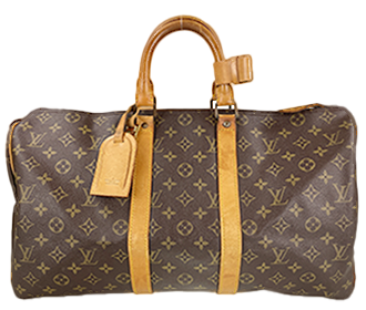 モノグラム キーポル45 ブラウン ボストンバッグ M41428