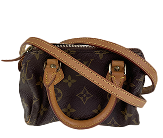 モノグラム ミニスピーディ ブラウン 2WAY ハンドバッグ Ｍ41534