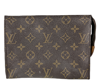 モノグラム ポッシュ トワレット19 ブラウン ポーチ M47544