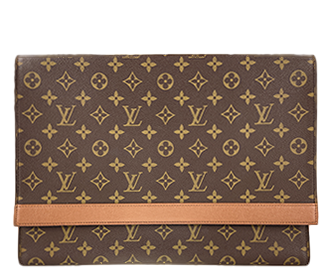 モノグラム ポルト エンベロープ ブラウン セカンドバッグ Ｍ51801