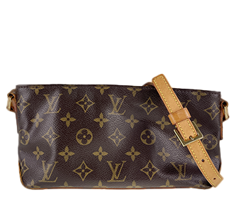 モノグラム トロター ブラウン ショルダーバッグ M51240