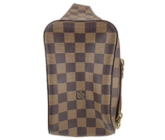 ダミエ エベヌ ジェロニモス ブラウン ボディバッグ N51994