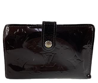 モノグラム ヴェルニ ポルトフォイユ ヴィエノワ アマラント 二つ折り 財布 M93521