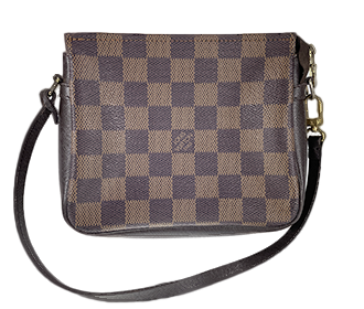 ダミエ エベヌ トゥルース メイクアップ ブラウン ポーチ M51982