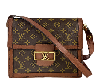 モノグラム サック ドーフィーヌ ブラウン 2WAY ショルダーバッグ M51410