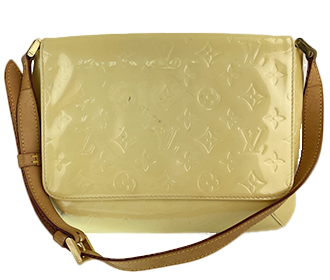 モノグラム ヴェルニ トンプソン ストリート ベージュ ショルダーバッグ M91008