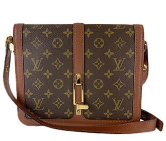 モノグラム ロン ポアン ブラウン 2WAY ショルダーバッグ M51412