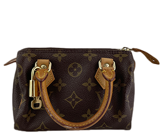 モノグラム ミニスピーディ ブラウン ハンドバッグ M41534