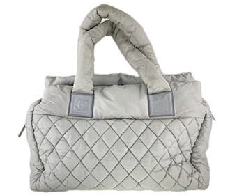 コココクーン ナイロン グレー トートバッグ A48620