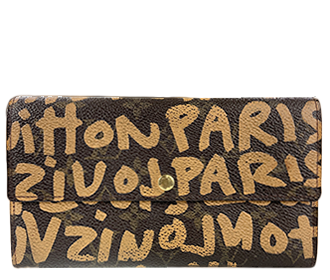 モノグラム グラフィティ ポルトモネ クレディ 二つ折り 長財布 M92190