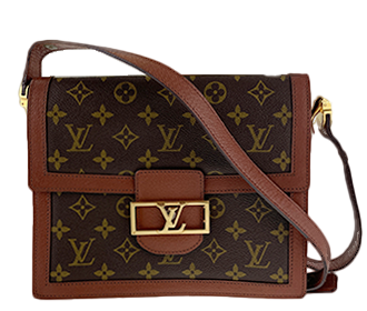 モノグラム サック ドーフィーヌ ブラウン 2WAY ショルダーバッグ M51410