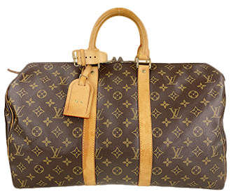 モノグラム キーポル45 ブラウン ボストンバッグ M41428