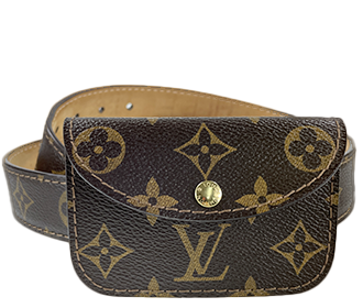 モノグラム サンチュール ポシェット ソロ ポーチ付き ベルト  M6948W