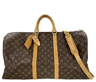 モノグラム キーポル バンドリエール55 ブラウン ボストンバッグ  M41414