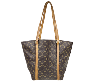 モノグラム サック ショッピング ブラウン ショルダーバッグ M51109