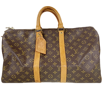 モノグラム キーポル45 ブラウン ボストンバッグ M41428